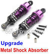 Wltoys K929 Upgrade Metal Shock Absorber(2pcs)-Purple